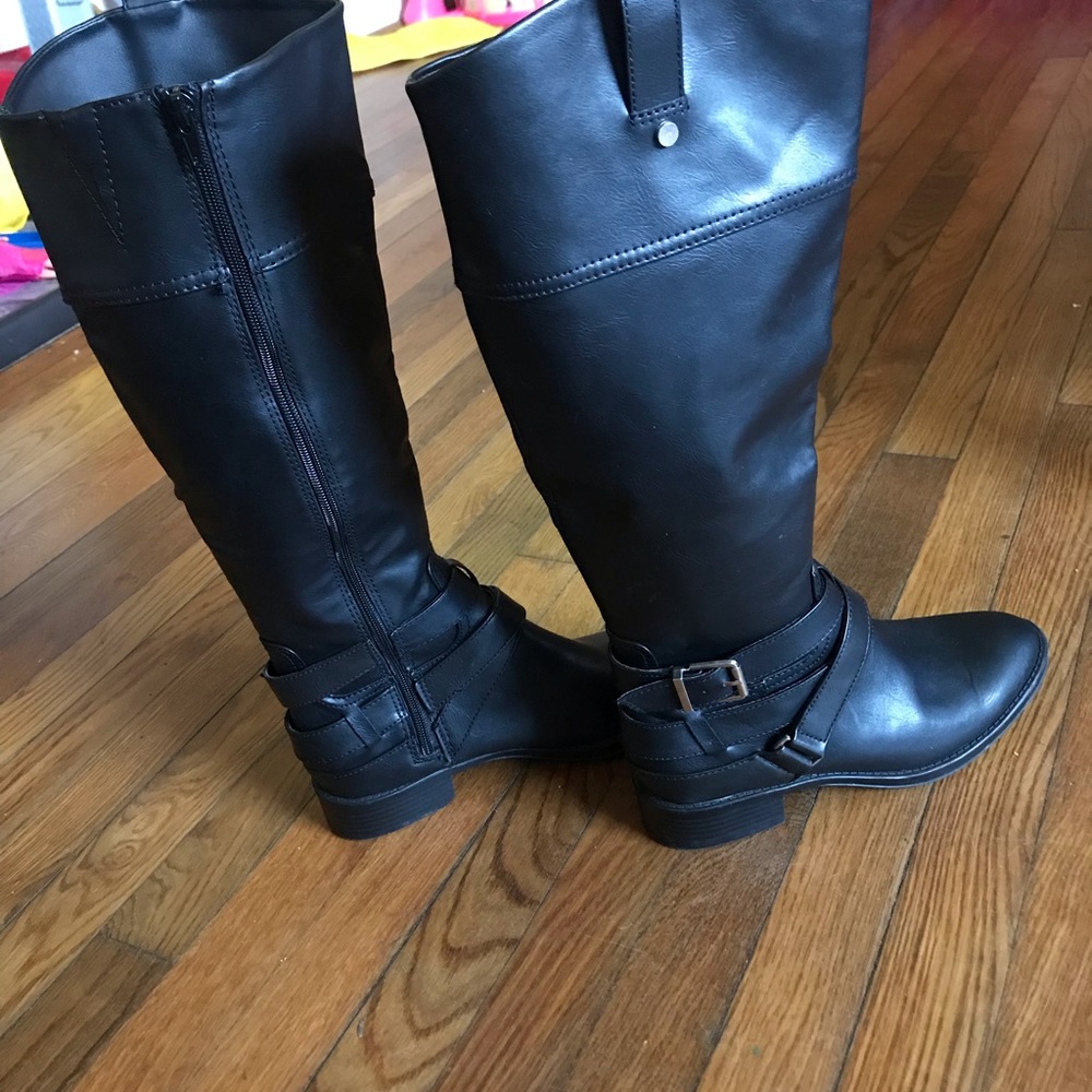 Tall Black Merona Boots